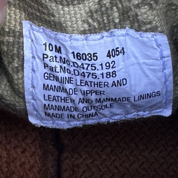 Size 10m - Timberland Shoes Roll Top Camel 16035 KXN31 - Picture 6 of 11